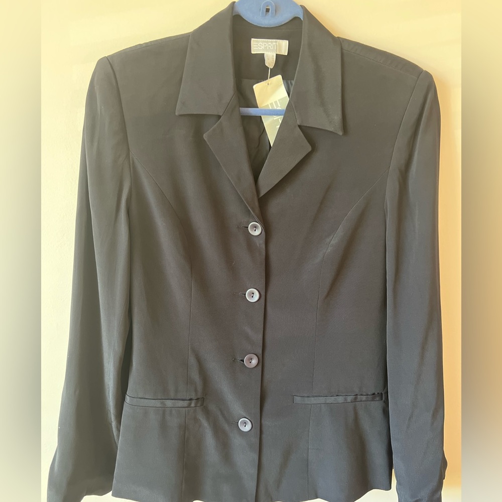 New w/tags! esprit Black Blazer